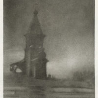 Bromoil Kondopoga church - Karelia