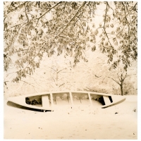 Lith print Winter