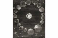 Photogram and bleach painting Spirit