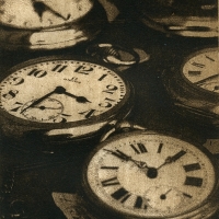Solarplate intaglio Antique Watches Prague