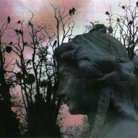 Temperaprint Sculpture Garden Dusk