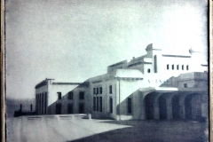 Gum bichromate on wood Casino Biarritz