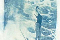 Cyanotype Untitled Linen