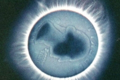 Kirlian photograph Quarter