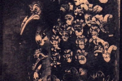 Cyanotype Carnival masks