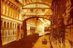 Gum bichromate Bridge of sighs