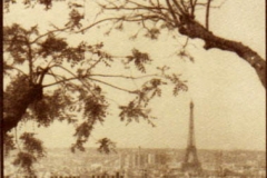 Salt print Paris skyline