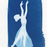 Cyanotype-Ballerina-in-skirt