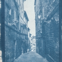 Cyanotype Tuscany street V
