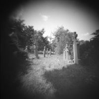 Pinhole The old cemetery