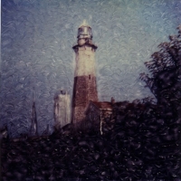 Polaroid SX-70 Montauk Lighthouse