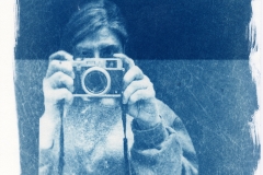 Cyanotype self Portrait