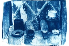 Cyanotype Old_Pipes_Montsalvat