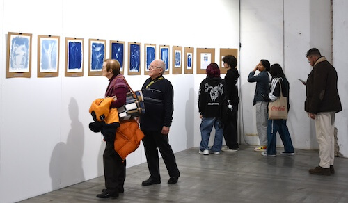 Rita Mungiardi's first solo exhibition in Italy at the Pordenone Fotomercato, November 2023.