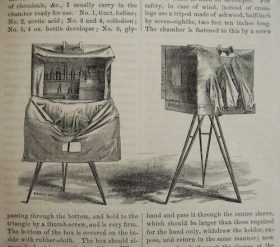 Wet collodion mobile darkrooms