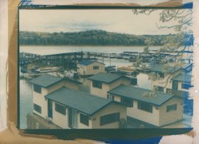 Final tricolour cyanotype